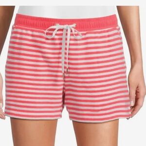 Lilly Pulitzer Pink and White Striped Women Shorts